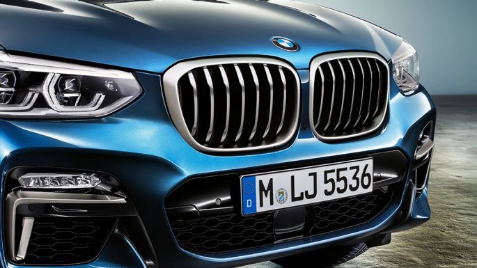 BMW X3 M40i, jupe avant et naseaux BMW X3 M40i, jupe avant et naseaux