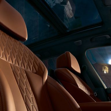Sièges en cuir de la BMW X5, intérieur Sièges en cuir de la BMW X5 G05 2018, intérieur