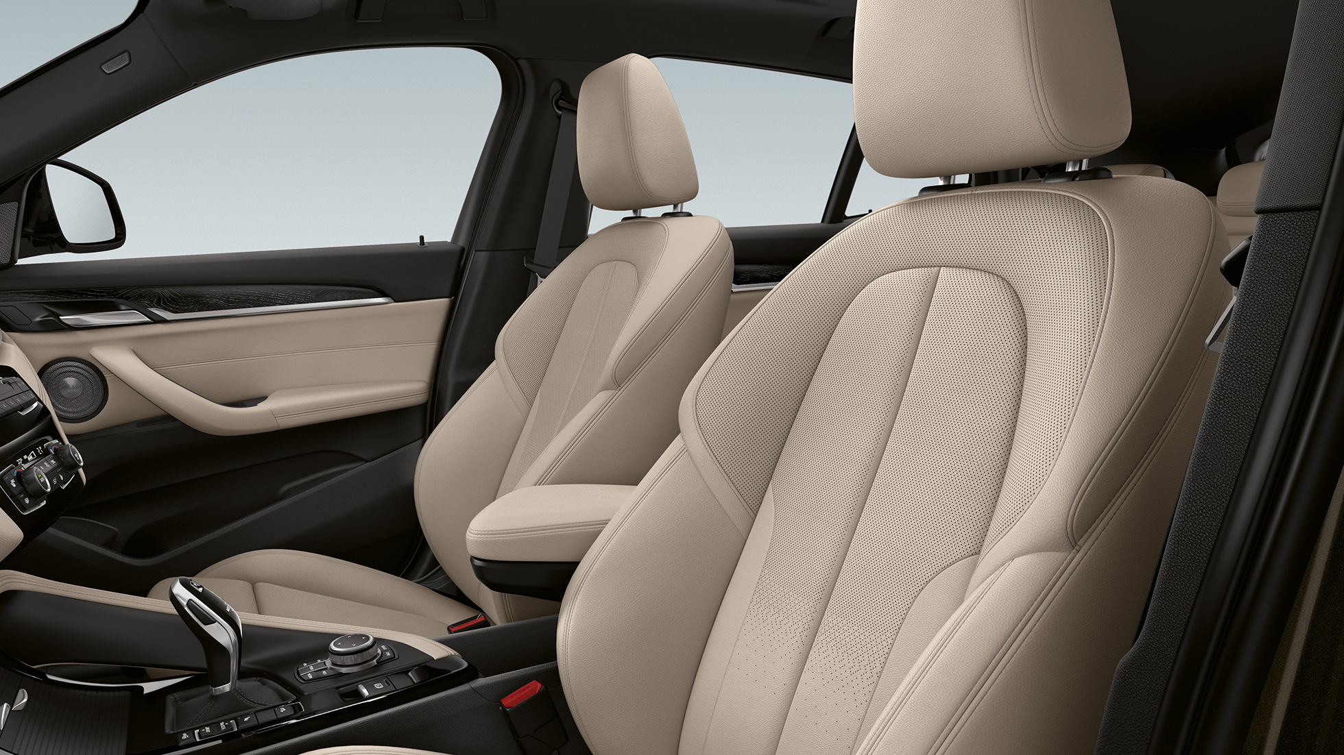 Équipement en cuir de la BMW X2 sDrive20i Modèle M Sport X BMW X2 sDrive20i, Modèle M Sport intérieur, équipement en cuir