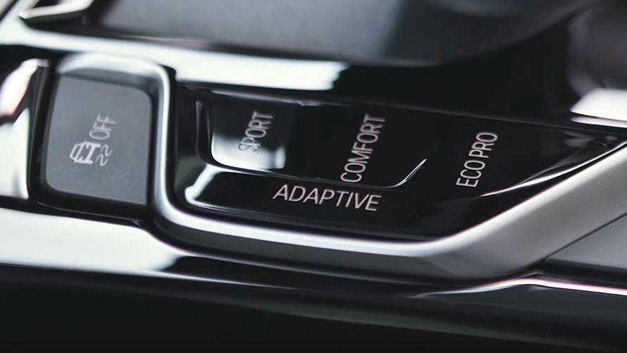 Modes BMW Plug-in Hybrid eDrive BMW X5 G05 BMW Plug-in Hybrid mode eDrive vue en gros plan