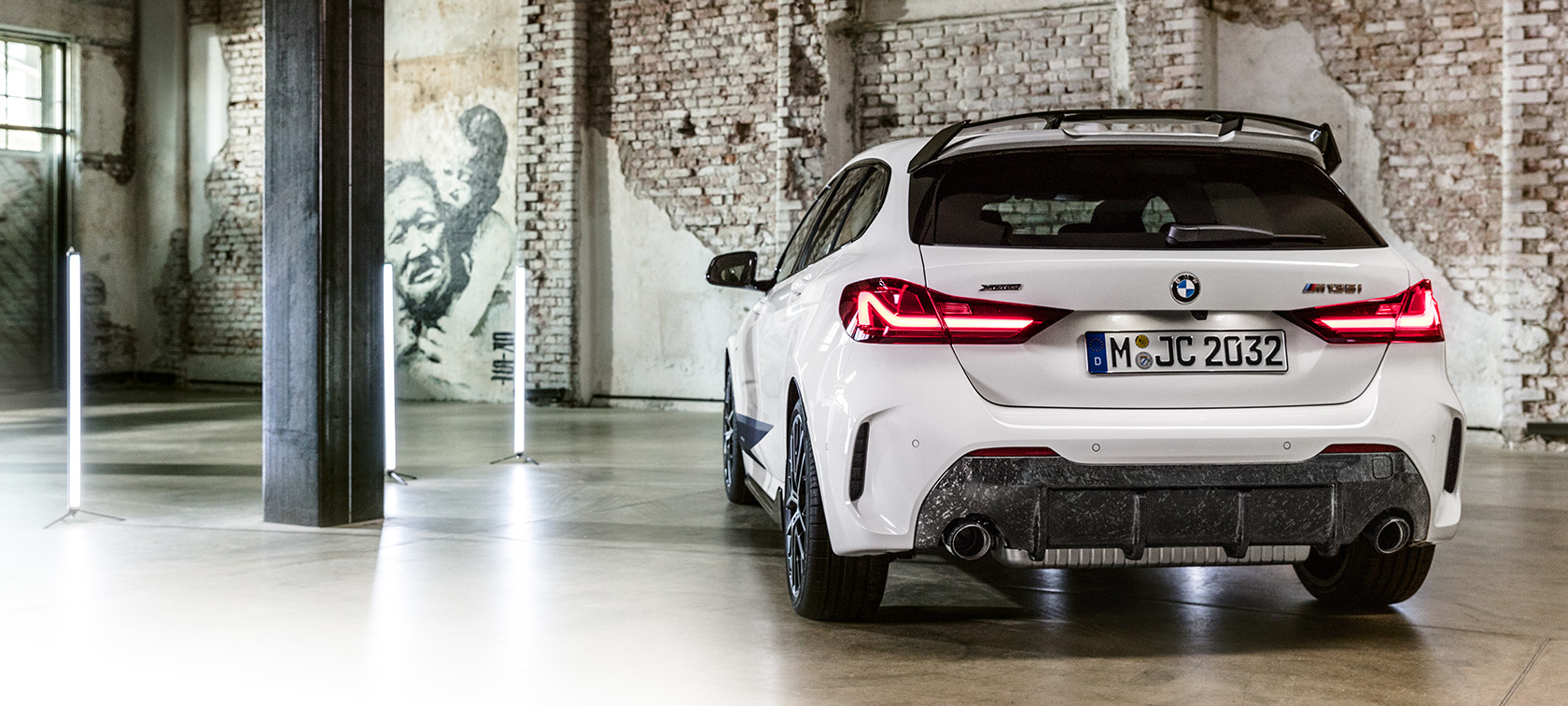 Les pièces M Performance pour la nouvelle BMW Série 1 sont déjà disponibles  dès le lancement sur le marché.